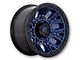 Fuel Wheels Rush Dark Blue 6-Lug Wheel; 17x9; 1mm Offset (19-23 Ranger)