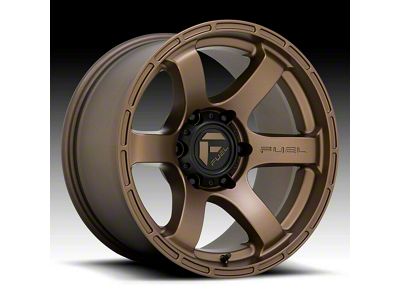 Fuel Wheels Rush Matte Bronze 6-Lug Wheel; 18x9; 20mm Offset (19-23 Ranger)