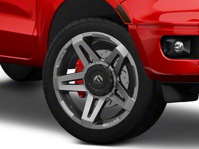 Fuel Wheels SFJ Matte Gunmetal 6-Lug Wheel; 22x14; -75mm Offset (19-23 Ranger)