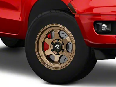 Fuel Wheels Shok Matte Bronze 6-Lug Wheel; 18x9; 1mm Offset (19-23 Ranger)