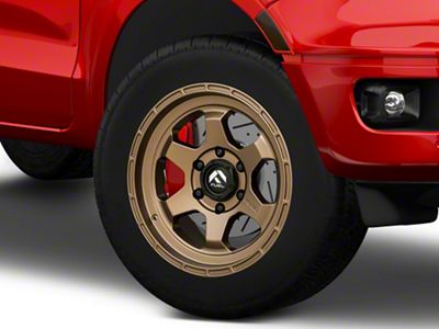 Fuel Wheels Shok Matte Bronze 6-Lug Wheel; 20x9; 1mm Offset (19-23 Ranger)