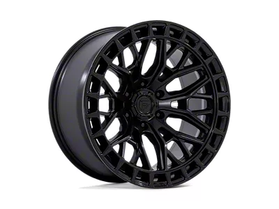 Fuel Wheels Sigma Blackout with Gloss Black Lip 6-Lug Wheel; 17x9; -12mm Offset (19-23 Ranger)