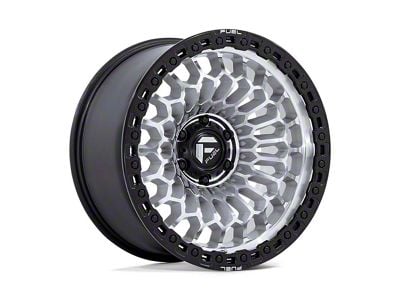 Fuel Wheels Sinister Machined with Matte Black Lip 6-Lug Wheel; 20x10; -18mm Offset (24-25 Ranger)