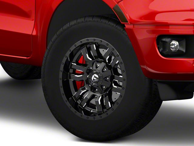 Fuel Wheels Sledge Gloss Black Milled 6-Lug Wheel; 18x9; 1mm Offset (19-23 Ranger)