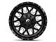 Fuel Wheels Stroke Gloss Black Milled 6-Lug Wheel; 18x9; 19mm Offset (19-23 Ranger)