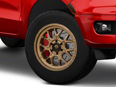 Fuel Wheels Tech Matte Bronze 6-Lug Wheel; 18x9; 1mm Offset (19-23 Ranger)
