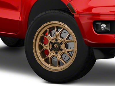 Fuel Wheels Tech Matte Bronze 6-Lug Wheel; 20x10; -18mm Offset (19-23 Ranger)