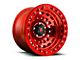 Fuel Wheels Zephyr Beadlock Candy Red 6-Lug Wheel; 17x9; -15mm Offset (19-23 Ranger)