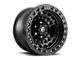 Fuel Wheels Zephyr Beadlock Matte Black 6-Lug Wheel; 17x9; -15mm Offset (19-23 Ranger)