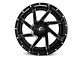 Fuel Wheels Renegade Matte Black Milled 6-Lug Wheel; 22x12; -44mm Offset (14-18 Sierra 1500)