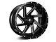 Fuel Wheels Renegade Matte Black Milled 6-Lug Wheel; 22x12; -44mm Offset (14-18 Sierra 1500)