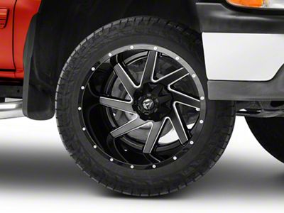 Fuel Wheels Renegade Matte Black Milled 6-Lug Wheel; 22x12; -44mm Offset (99-06 Silverado 1500)