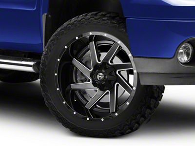 Fuel Wheels Renegade Matte Black Milled 6-Lug Wheel; 22x12; -44mm Offset (07-13 Sierra 1500)