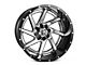 Fuel Wheels Renegade Chrome with Gloss Black Lip 6-Lug Wheel; 22x14; -70mm Offset (15-20 F-150)