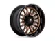 Fuel Wheels Arc Platinum Bronze with Black Lip 6-Lug Wheel; 20x10; -18mm Offset (19-24 Sierra 1500)