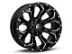 Fuel Wheels Assault Gloss Black Milled 6-Lug Wheel; 20x10; -22mm Offset (14-18 Sierra 1500)