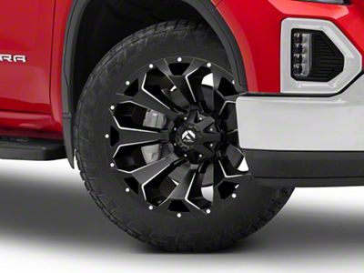 Fuel Wheels Assault Matte Black Milled 6-Lug Wheel; 22x10; -22mm Offset (19-25 Sierra 1500)