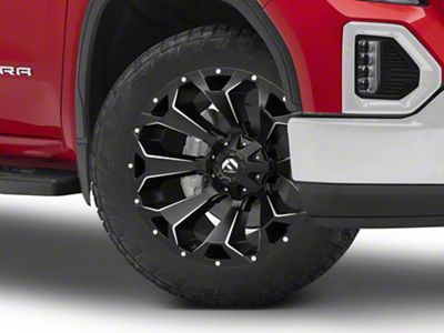 Fuel Wheels Assault Matte Black Milled 6-Lug Wheel; 22x12; -44mm Offset (19-25 Sierra 1500)