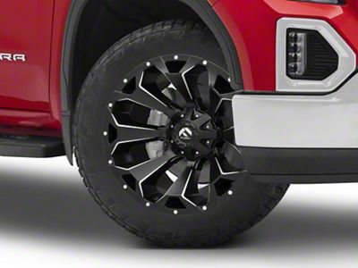 Fuel Wheels Assault Matte Black Milled 6-Lug Wheel; 22x12; -44mm Offset (19-24 Sierra 1500)