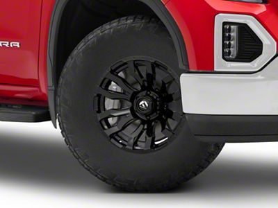 Fuel Wheels Blitz Gloss Black 6-Lug Wheel; 17x9; 1mm Offset (19-25 Sierra 1500)