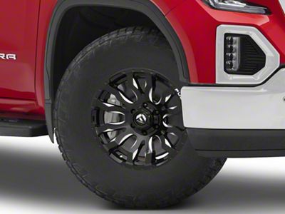 Fuel Wheels Blitz Gloss Black Milled 6-Lug Wheel; 17x9; 1mm Offset (19-25 Sierra 1500)