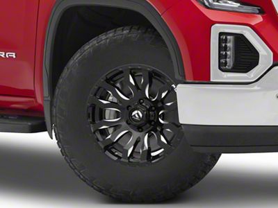 Fuel Wheels Blitz Gloss Black Milled 6-Lug Wheel; 18x9; 20mm Offset (19-25 Sierra 1500)