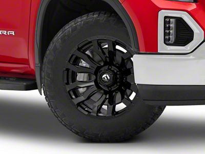 Fuel Wheels Blitz Gloss Black 6-Lug Wheel; 20x9; 1mm Offset (19-24 Sierra 1500)