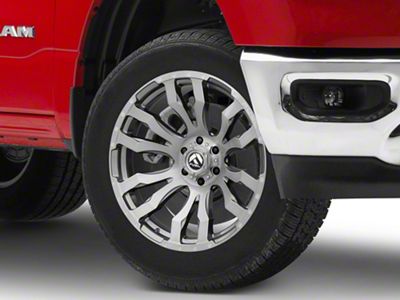 Fuel Wheels Blitz Platinum Brushed Gunmetal 6-Lug Wheel; 20x9; 20mm Offset (14-18 Sierra 1500)