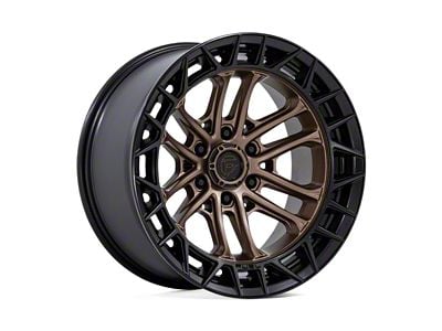 Fuel Wheels Celsius Matte Bronze with Matte Black Lip 6-Lug Wheel; 20x9; 1mm Offset (19-25 Sierra 1500)