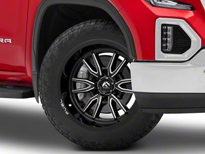 Fuel Wheels Clash Gloss Black Milled 6-Lug Wheel; 22x12; -44mm Offset (19-25 Sierra 1500)