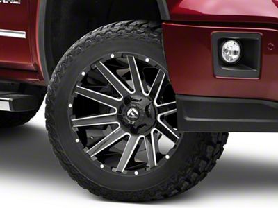 Fuel Wheels Contra Gloss Black Milled 6-Lug Wheel; 20x10; -19mm Offset (14-18 Sierra 1500)