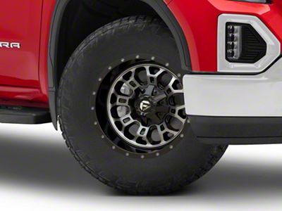 Fuel Wheels Crush Gloss Machined Double Dark Tint 6-Lug Wheel; 18x9; 19mm Offset (19-25 Sierra 1500)