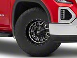 Fuel Wheels Crush Gloss Machined Double Dark Tint 6-Lug Wheel; 17x9; -12mm Offset (19-25 Sierra 1500)