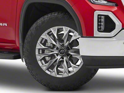 Fuel Wheels Flame Platinum 6-Lug Wheel; 20x10; -18mm Offset (19-25 Sierra 1500)