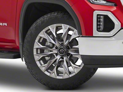 Fuel Wheels Flame Platinum 6-Lug Wheel; 22x10; -18mm Offset (19-25 Sierra 1500)