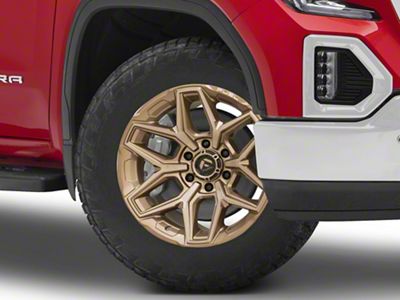 Fuel Wheels Flux Platinum Bronze 6-Lug Wheel; 20x10; -18mm Offset (19-25 Sierra 1500)