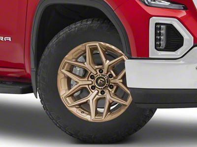 Fuel Wheels Flux Platinum Bronze 6-Lug Wheel; 20x9; 20mm Offset (19-25 Sierra 1500)