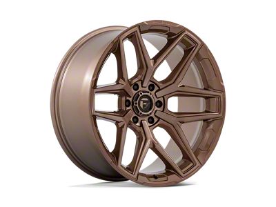 Fuel Wheels Flux Platinum Bronze 6-Lug Wheel; 22x12; -44mm Offset (19-24 Sierra 1500)