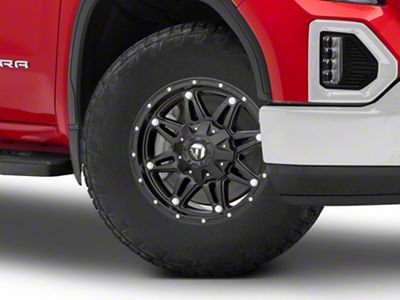 Fuel Wheels Hostage Matte Black 6-Lug Wheel; 18x9; -12mm Offset (19-25 Sierra 1500)