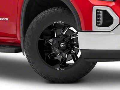 Fuel Wheels Lockdown Gloss Black Milled 6-Lug Wheel; 20x9; 1mm Offset (19-25 Sierra 1500)