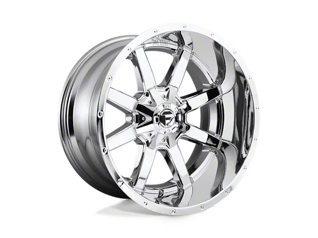 Fuel Wheels Maverick Chrome 6-Lug Wheel; 20x9; 19mm Offset (19-24 Sierra 1500)