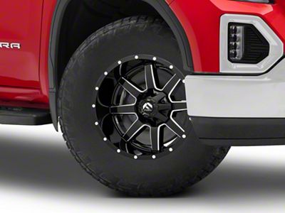 Fuel Wheels Maverick Gloss Black Milled 6-Lug Wheel; 18x9; -13mm Offset (19-25 Sierra 1500)