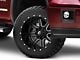 Fuel Wheels Maverick Matte Black Milled 6-Lug Wheel; 20x9; 1mm Offset (14-18 Sierra 1500)