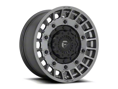 Fuel Wheels Militia Matte Anthracite and Black 6-Lug Wheel; 20x10; -18mm Offset (19-25 Sierra 1500)