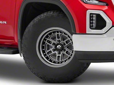Fuel Wheels Nitro Matte Gunmetal 6-Lug Wheel; 17x9; -12mm Offset (19-25 Sierra 1500)