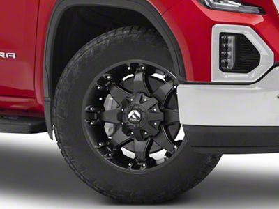 Fuel Wheels Octane Matte Black 6-Lug Wheel; 20x9; -12mm Offset (19-25 Sierra 1500)