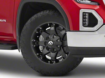 Fuel Wheels Octane Matte Black 6-Lug Wheel; 20x9; 1mm Offset (19-25 Sierra 1500)