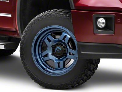 Fuel Wheels Oxide Dark Blue 6-Lug Wheel; 17x8.5; 1mm Offset (14-18 Sierra 1500)