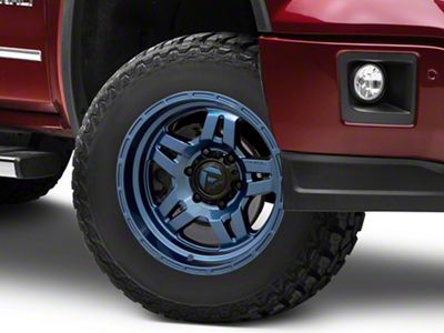 Fuel Wheels Oxide Dark Blue 6-Lug Wheel; 17x9; -38mm Offset (14-18 Sierra 1500)