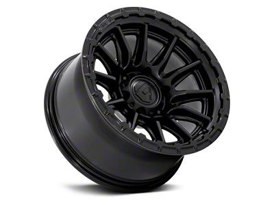 Fuel Wheels Piston Blackout 6-Lug Wheel; 20x9; 1mm Offset (19-24 Sierra 1500)